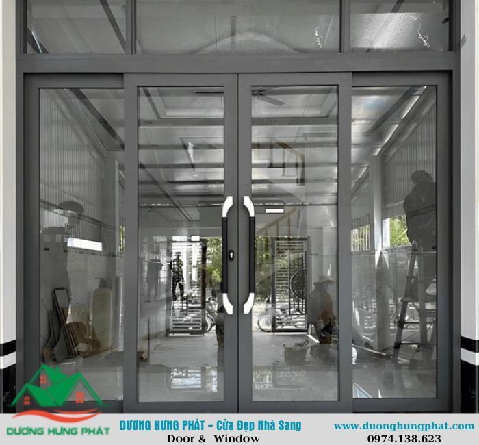 cửa nhôm trượt quay quận 11